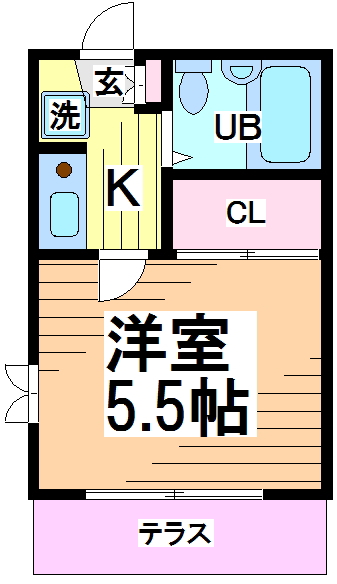 ポラール笹塚 間取り