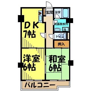アブニール調布 間取り