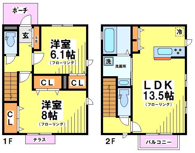 フェリーチェ仙川 間取り