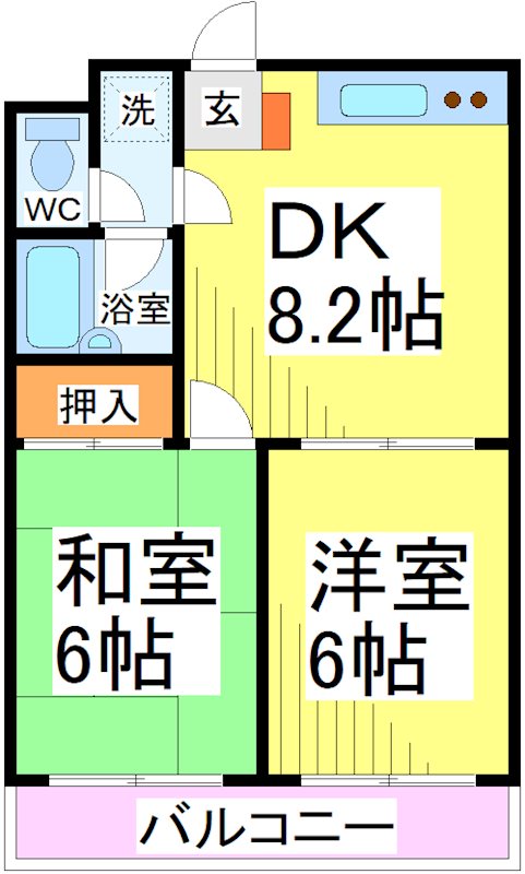 モアクレスト菊野台 間取り