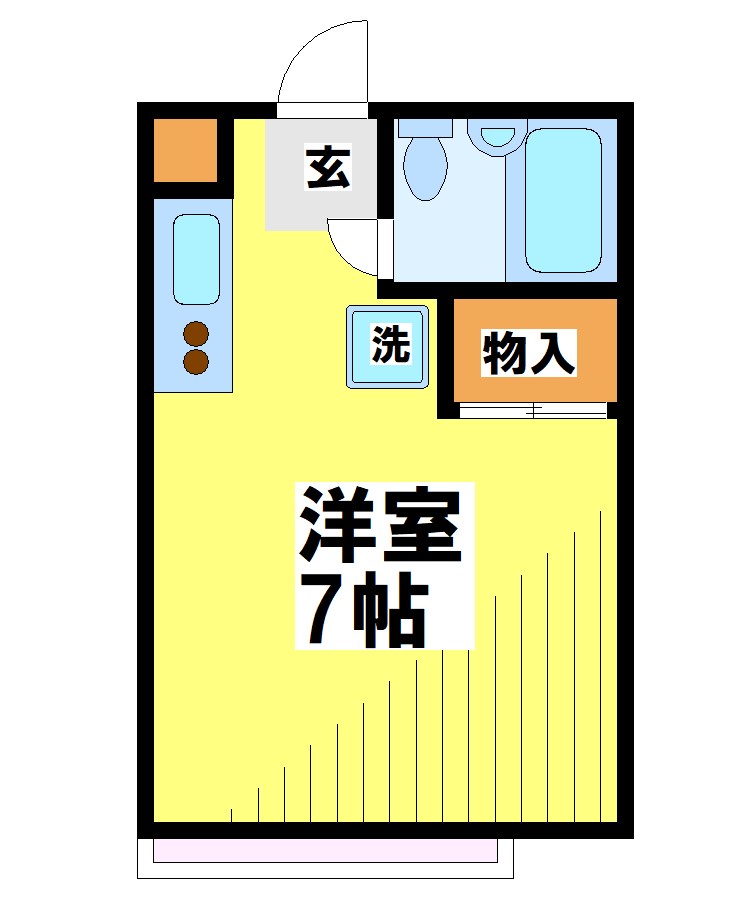 東京都調布市富士見町４丁目 間取り