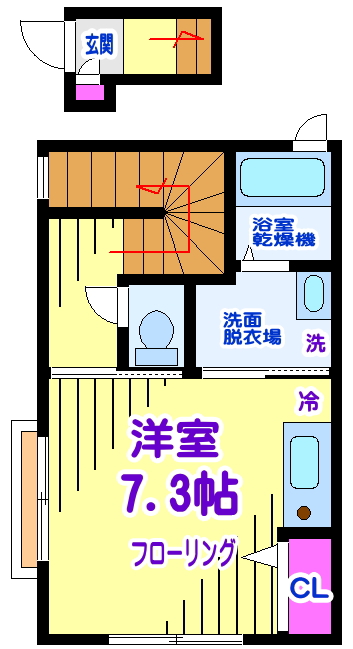 BLANCHEUR（ブランシュール） 間取り