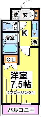 ルイーネ調布 間取り