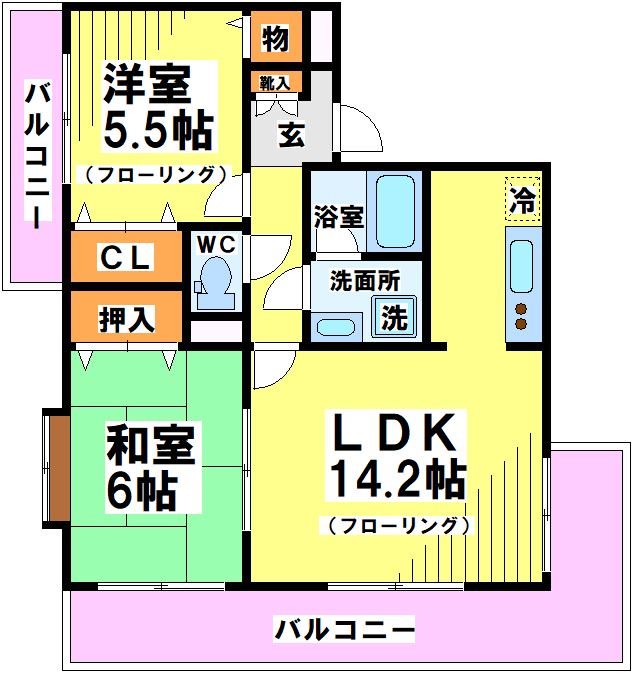 パークエレガンスＫＴ 間取り
