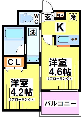 ガーラ・アヴェニュー調布 間取り