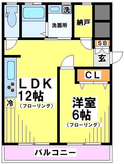 宝陽ビル（当社限定物件） 間取り
