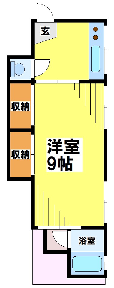 石黒荘（弊社専任） 間取り