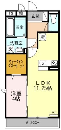 Kヴィラージュ 301号室 間取り