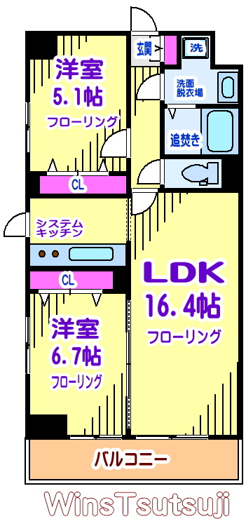 プランタニエⅡ 間取り