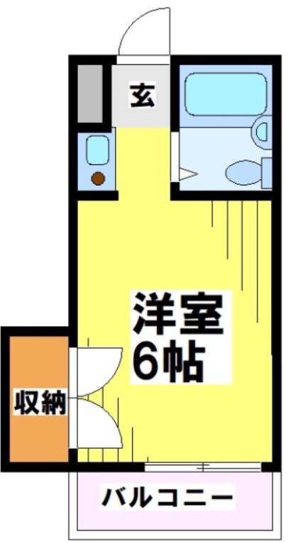メゾントコナミ 間取り