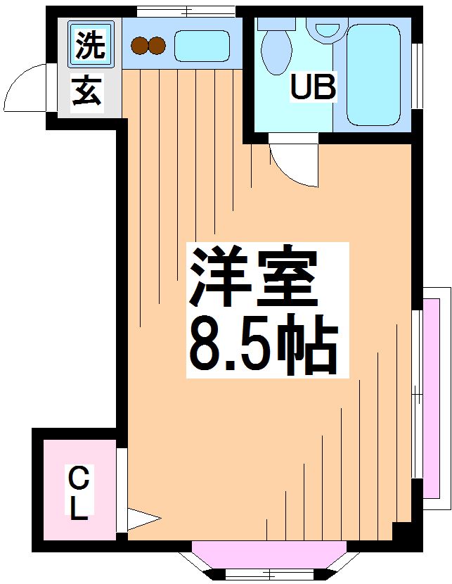 南台クレスト 間取り