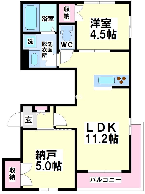 ハイツ高橋 間取り