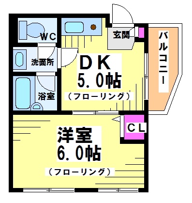 ハイムM＆S柴崎 間取り