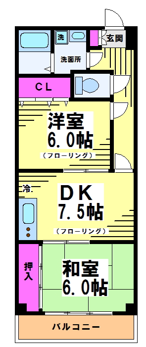 イーストヒルズ 間取り