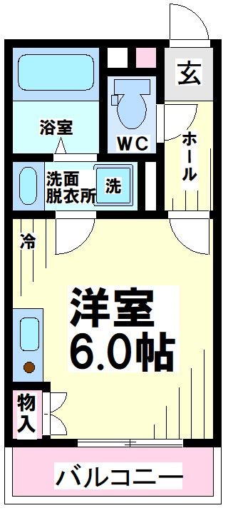 esカーサ幡ヶ谷 間取り