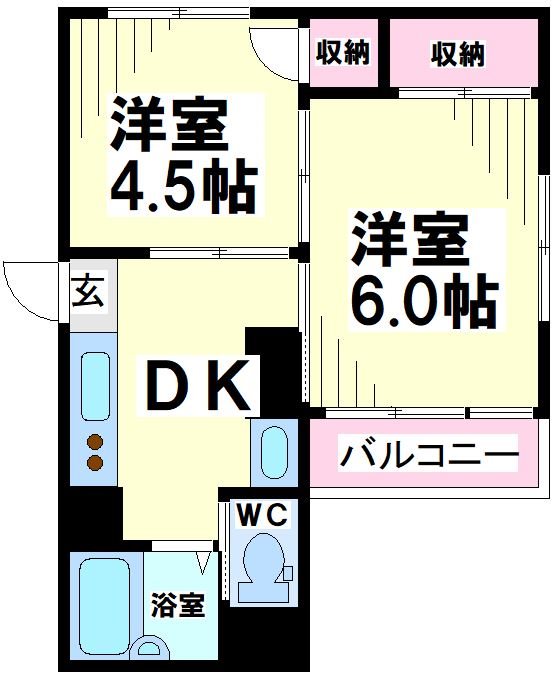コーポ西村 間取り図