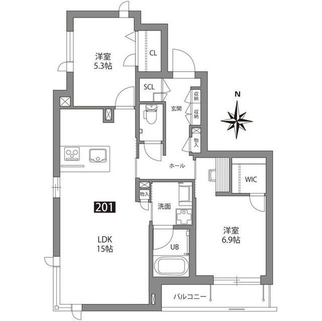 ヴィル･デ･アンファン 間取り