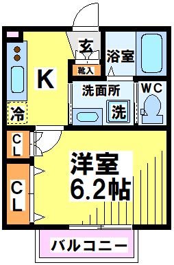 メゾンドエール 間取り図