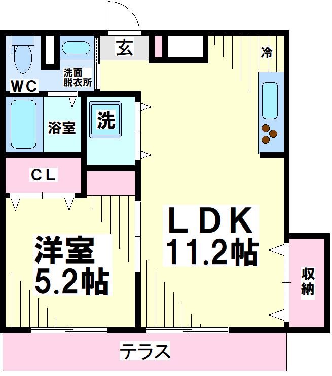 グレイシャス南台 間取り