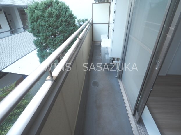 グレイシャス南台 ベランダ