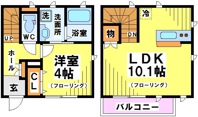 フローラルテラス 間取り