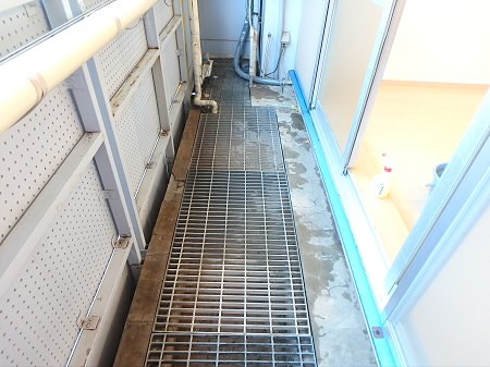 月村マンションNO.1 ベランダ