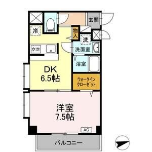 ボンヌール菊野台 308号室 間取り