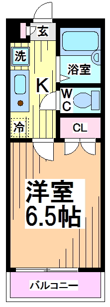 ジョイシティ笹塚 間取り