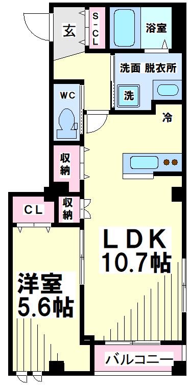 ケンズコート渋谷 間取り