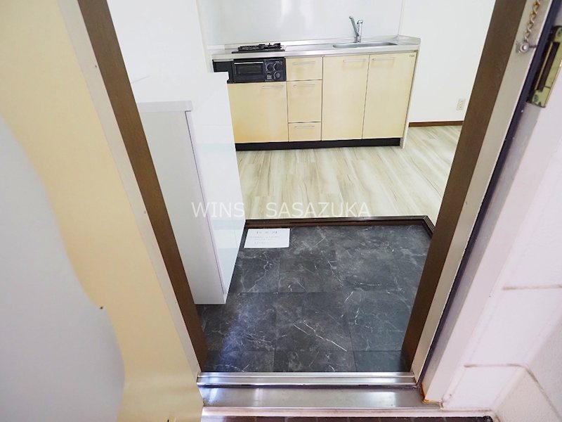 フラット羽根木 玄関