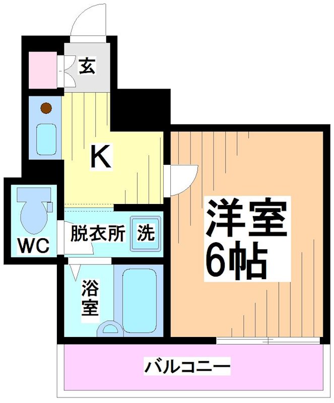 グランデュール富士見町 間取り