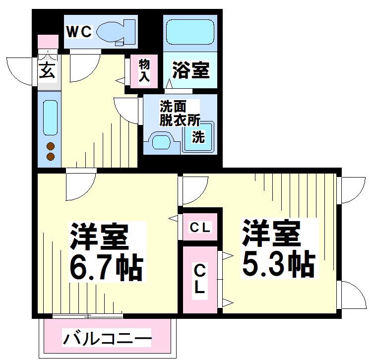 ウッドレイク 間取り