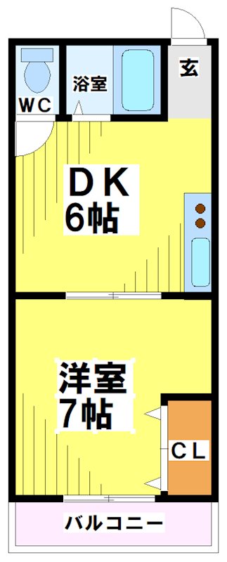 コーポけやき（弊社専任） 間取り