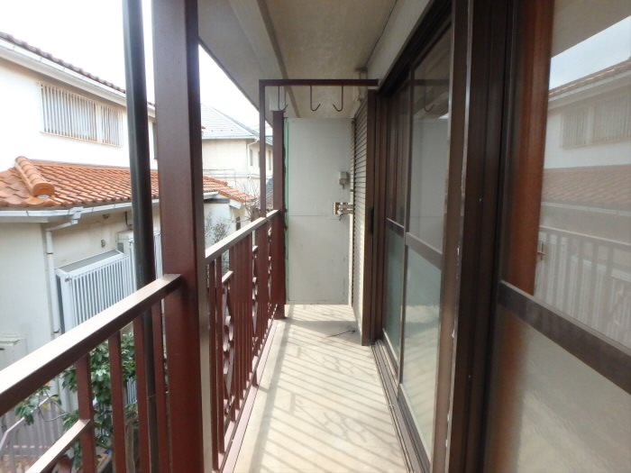 鈴木ハイツ  ベランダ