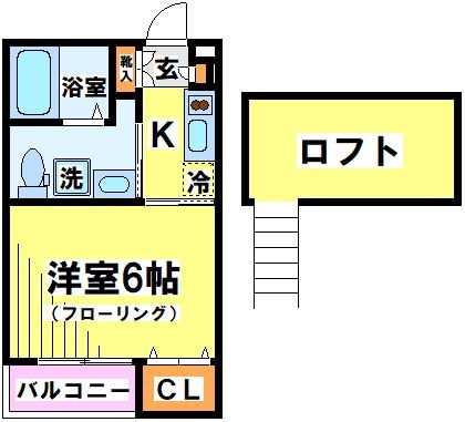 ルーブル調布壱番館 間取り