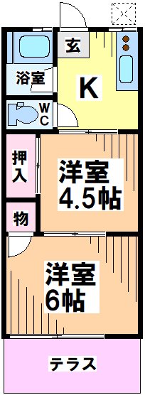 シティハイムグリーン 間取り