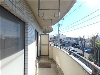 シャルマン成城 ベランダ