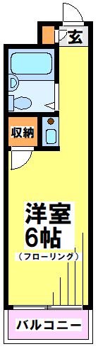 ISプラステリア2 203号室 間取り