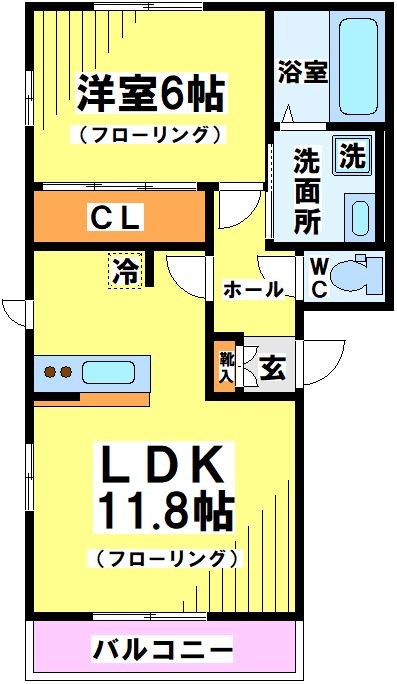 アベニューセイジョウ 202号室 間取り