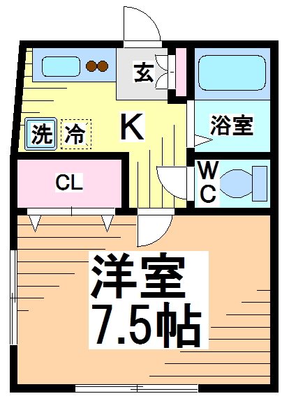 ソレイユ和泉 間取り図