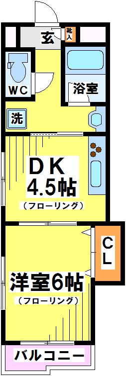 ヴィラ仙川 間取り