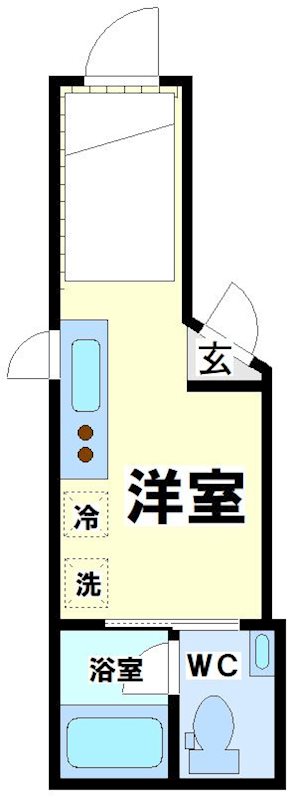 ラフォルテ笹塚 401号室 401号室 間取り