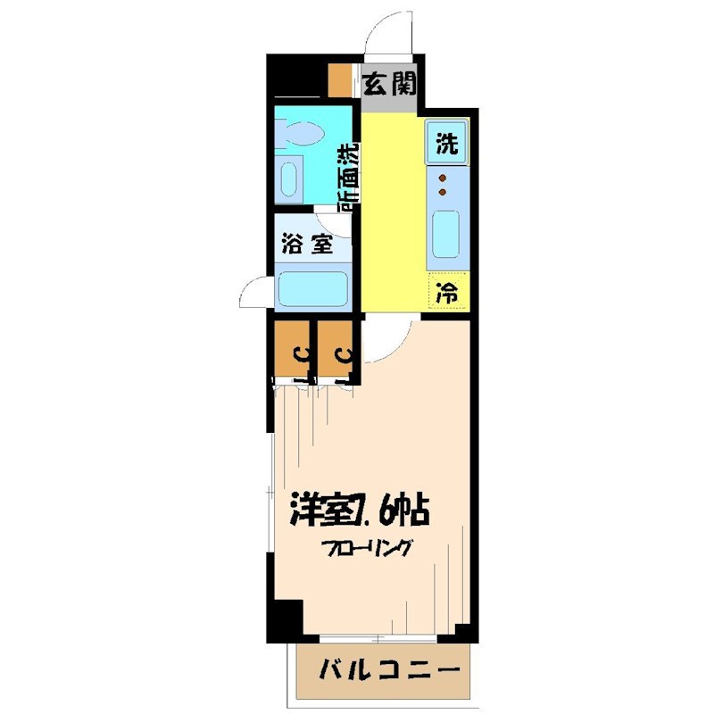 プラウドフラット仙川Ⅱ 間取り