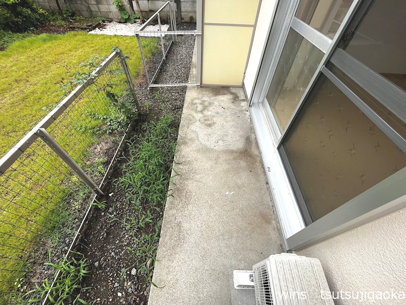 土方コーポ ベランダ
