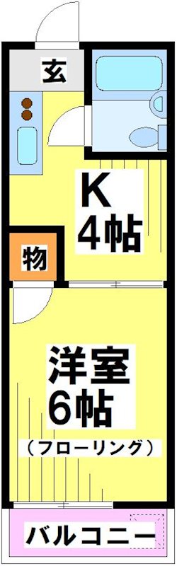 柴崎エンジェルハイツ 間取り