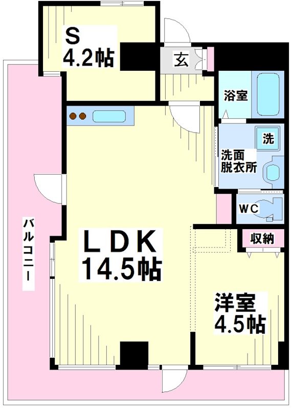 グランデ笹塚 間取り