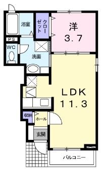 ブランセレノ 間取り