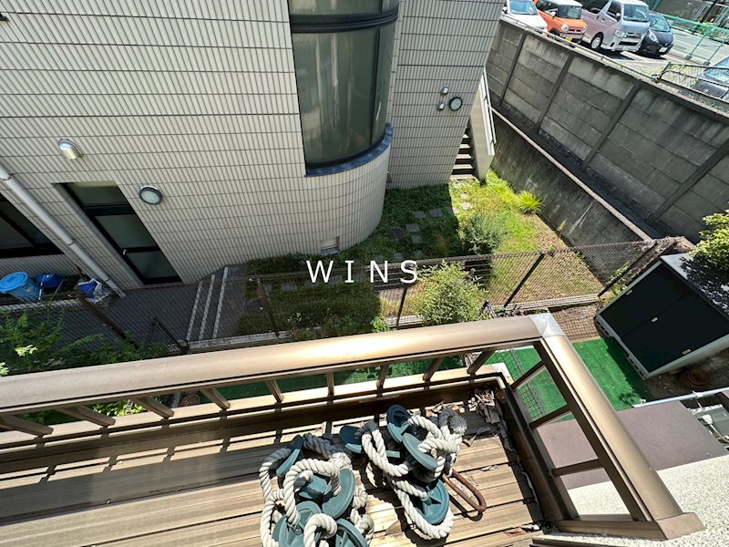 井上アパート ベランダ