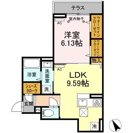 東京都調布市富士見町３丁目 間取り