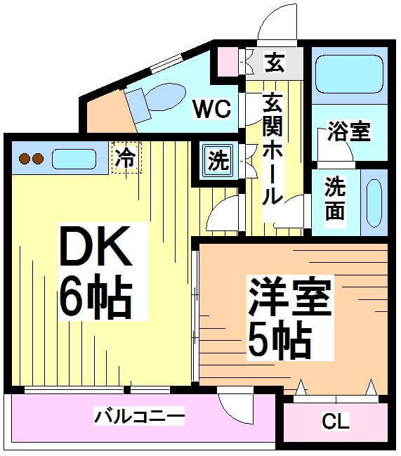 レジディア笹塚 間取り